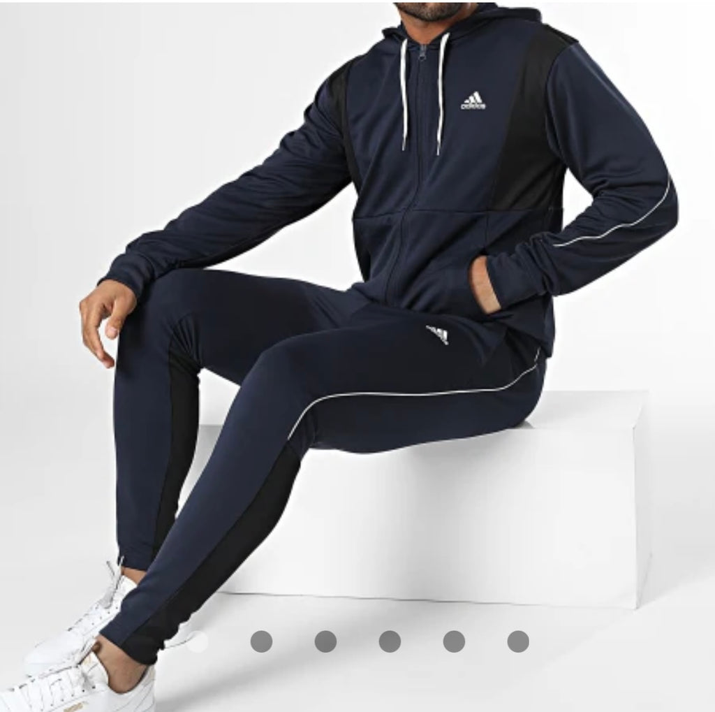 adidas Real PES Tracksuit Football suit, Men, Grey/White/Yellow, XS :  Amazon.co.uk: Fashion