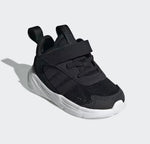 Adidas Ozelle Elastic Lace Infants Trainers - Black - GY7115