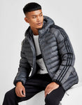 Adidas Originals Padded Puffa Jacket Mens Grey GN4502