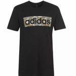 Adidas Linear Juniors Kids Camo Box T-shirt- Black FM5892 - Branded Reloaded 
