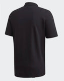 Adidas Trefoil Essentials Black Mens Polo GD2551 - Branded Reloaded 