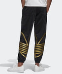 Adidas Metallic Track Pants - BLACK -FS7325 - Branded Reloaded 