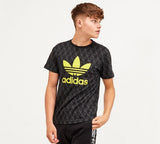 Adidas Monogram Kids/Juniors T-shirt Black 7-8Y GD2812 - Branded Reloaded 