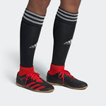 Adidas Mens Predator Indoor Sock Football Boots Red EE9583 - Branded Reloaded 