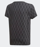 Adidas Monogram Kids/Juniors T-shirt Black 7-8Y GD2812 - Branded Reloaded 