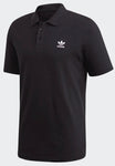 Adidas Trefoil Essentials Black Mens Polo GD2551 - Branded Reloaded 